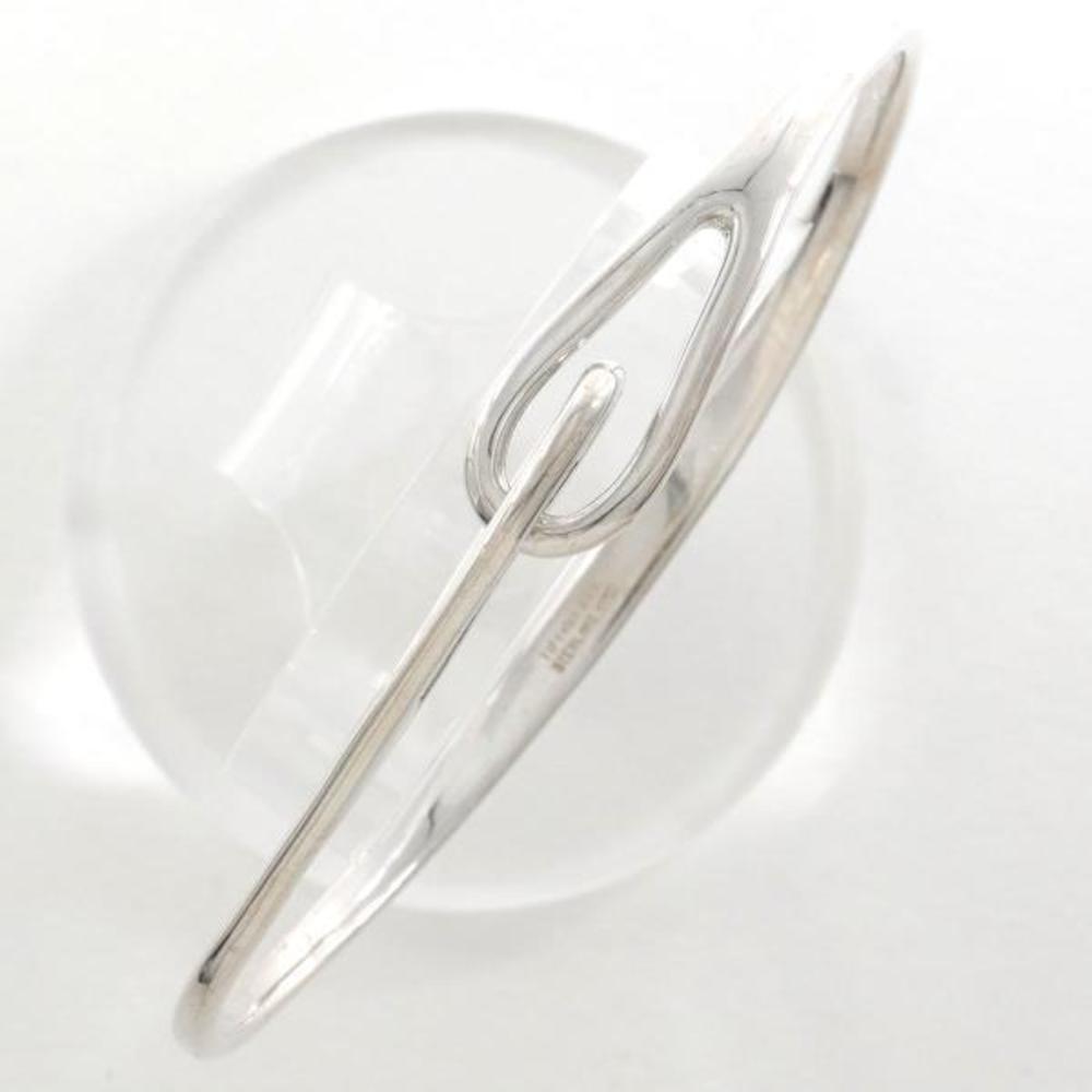 Tiffany Double Loop Silver Bangle - image 1